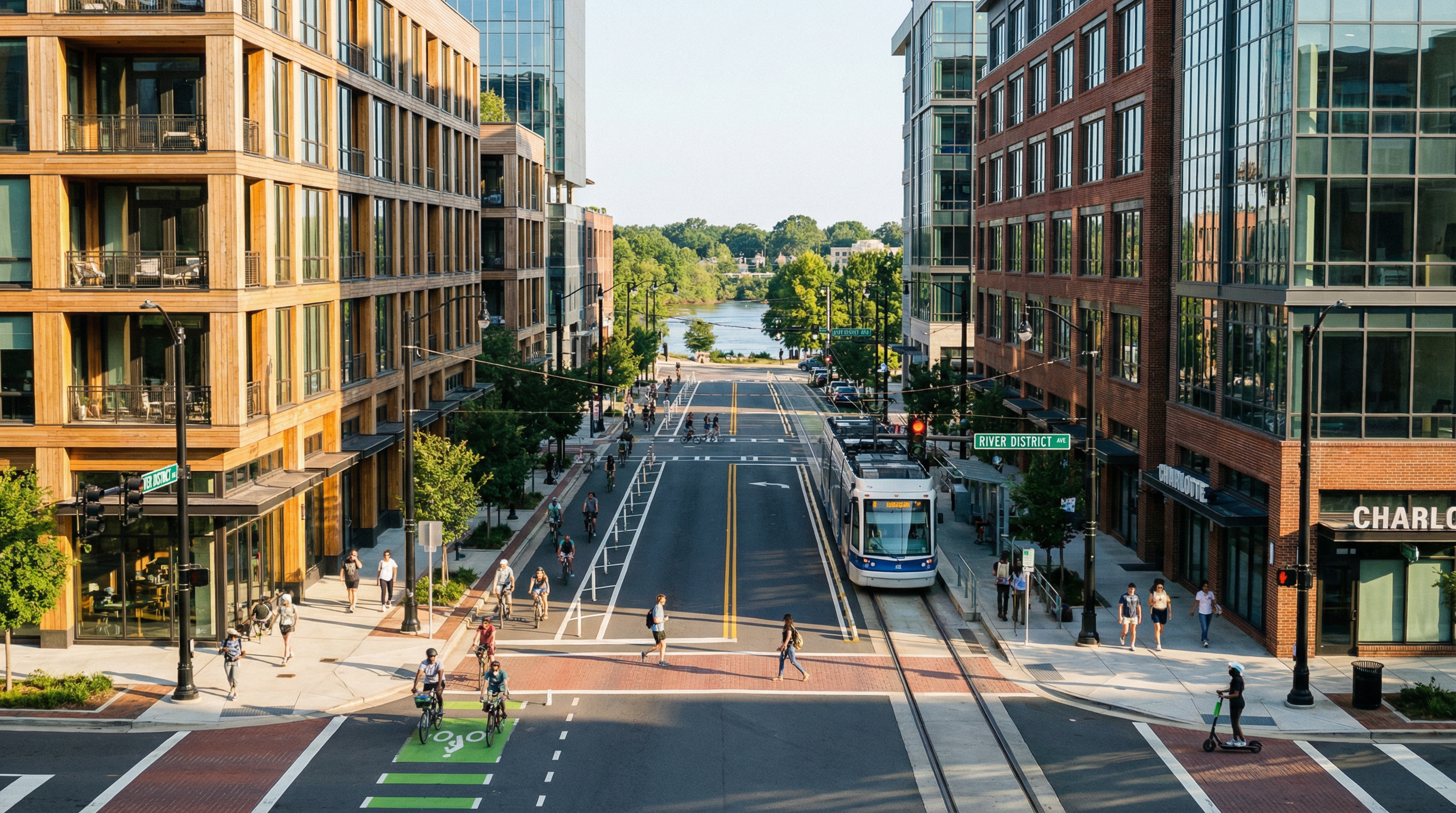 Commute and lifestyle in Charlotte, NC